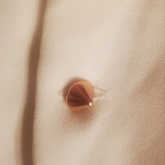 Banana Repulic flowey cream blouse - Picture 4 of 4